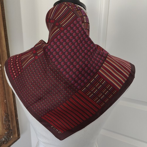 Vintage echo square scarf - echo,
