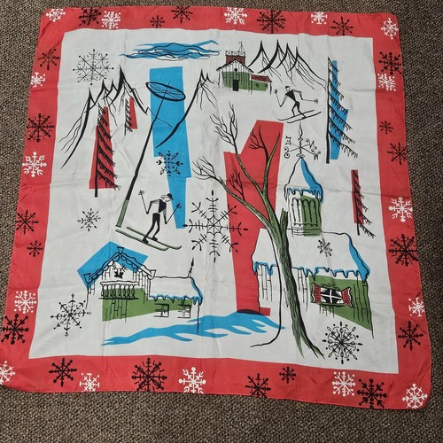 Vintage echo silk - vintage, scarf